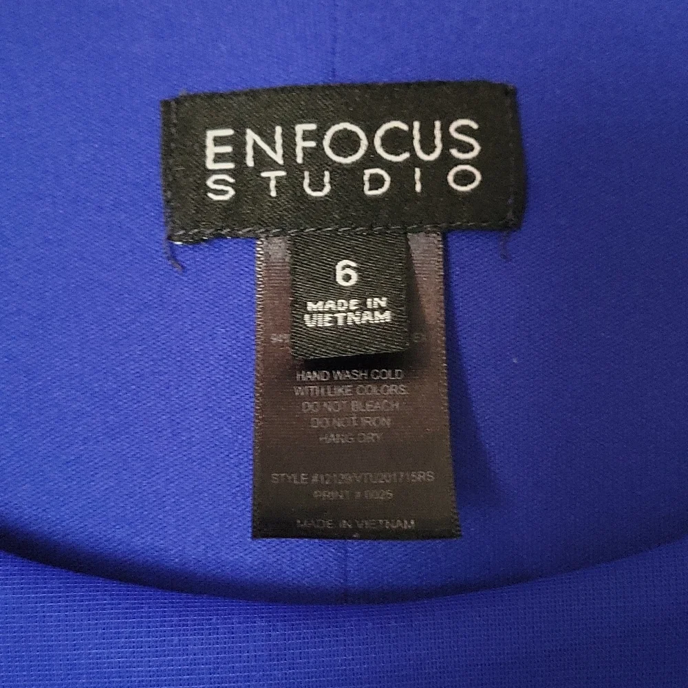 Women's Blue Fitted Dress size 6 - Picture 6 of 11